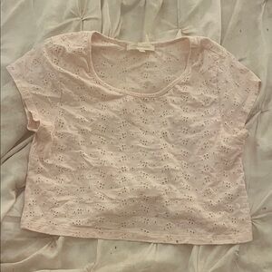 loveshackfancy floral T-shirt